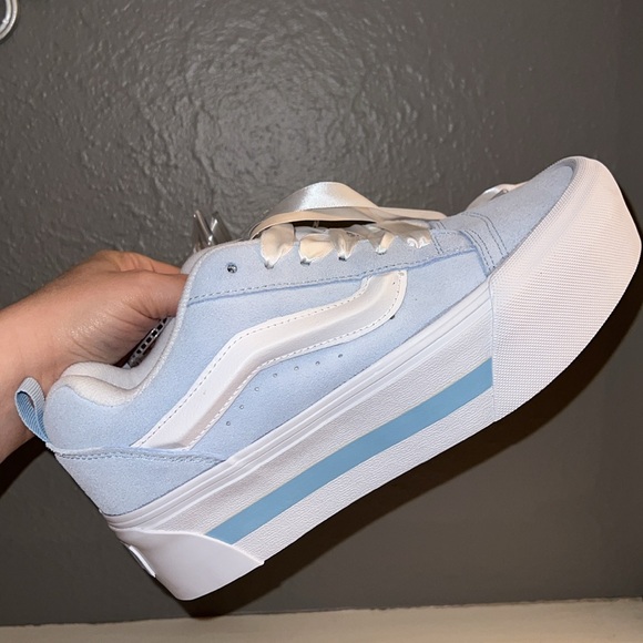 Vans KNU STACK Vintage Satin Dream Blue. Womens size 7. New with tags, No Box. - Picture 3 of 14